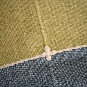 Cozy Two-Tone Throw Blanket